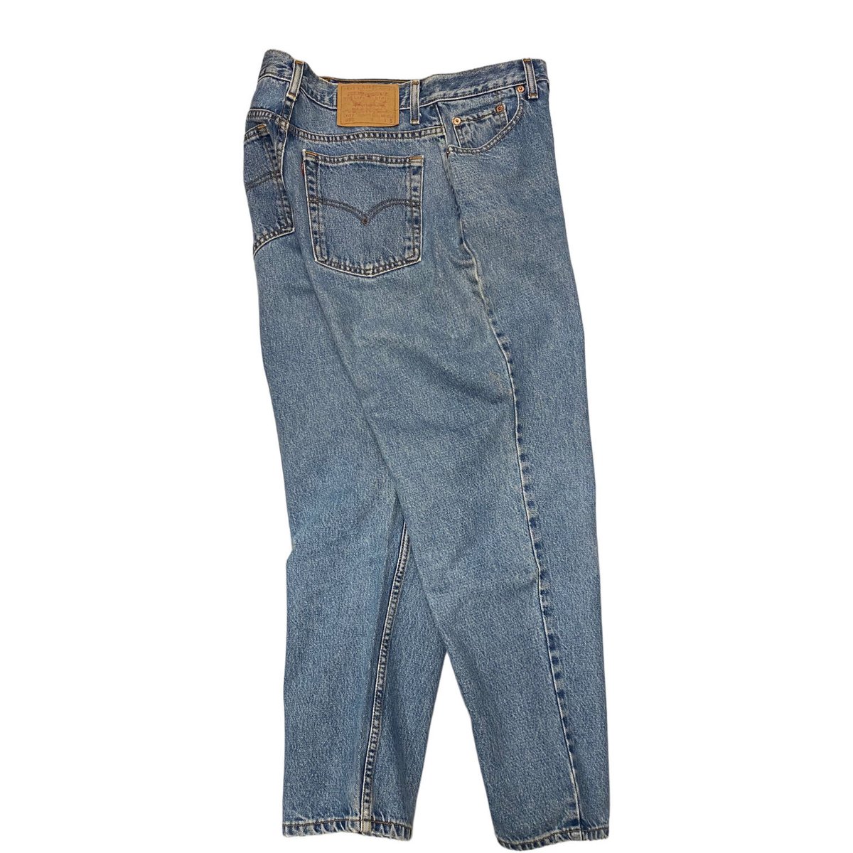👖 Women's Levi's 550 Denim Jeans Relaxed Fit Tapered Size