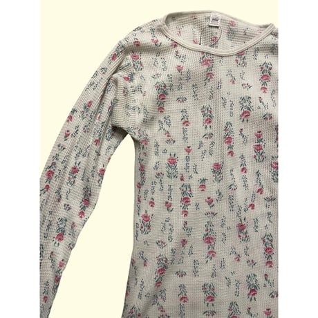 [USED] 花柄サーマル🌷
