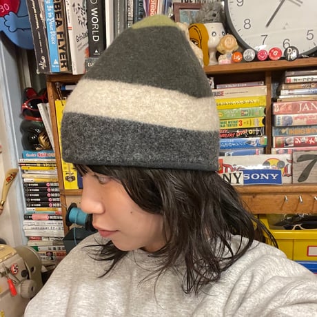 [USED] "mont-bell" ふわふわWOOL CAP