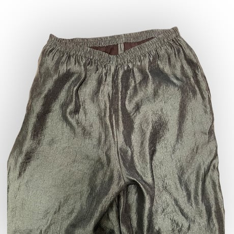 [USED] Green 光沢 イージー pants