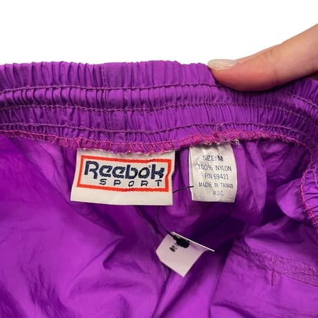 [USED] "Reebok"💜NYLON PANT