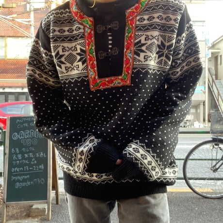 [USED]ノルウェー ノルディック ニット