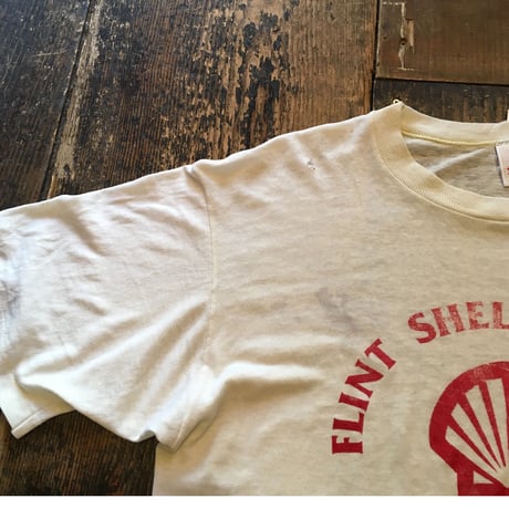 [USED]  vintage  SHELL プリントTee