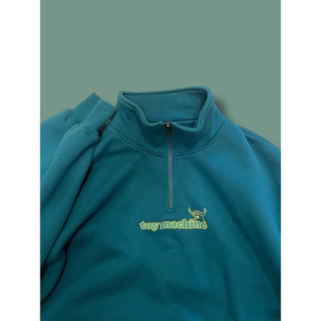 [USED] TOYMACHINE ハーフZIP SWEAT