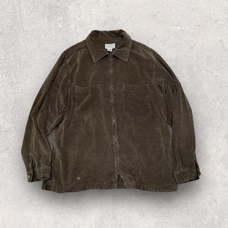 [USED] 太畝コーデュロイ ZIP シャツ JACKET