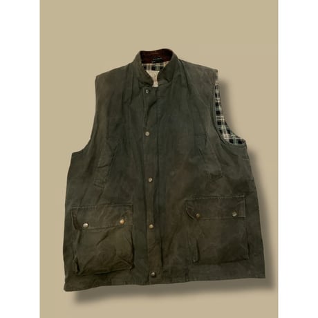 [USED] オイルド ベスト made in ENGLAND.