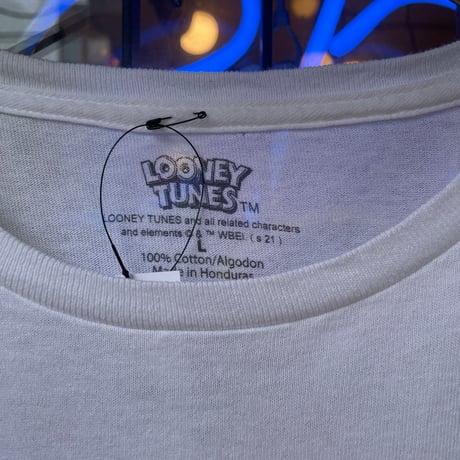 [USED] LOONEY TUNES™︎ 袖プリ ロンtee