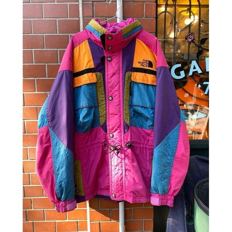 ヴィンテージ　THE NORTH FACE SKIWEAR フード付き M THE NORTH FACE - 90s THE NORTH FACE ノースフェイス