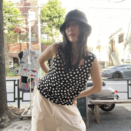 [USED]HEMP MUGIWARA HAT 👒🖤