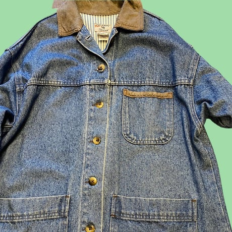 [USED] DENIM ロング コート
