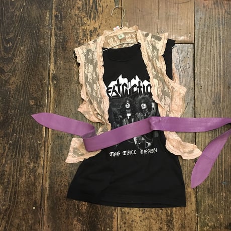 [USED] DESTRUCTION cutoff  sleeveless Tee