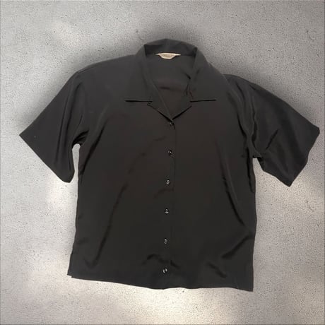 [USED]BLACK 開襟シャツ