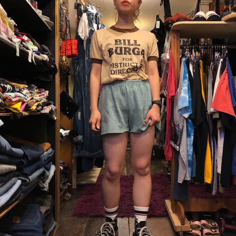 [USED] ミントグリーン SWEAT SHORTS