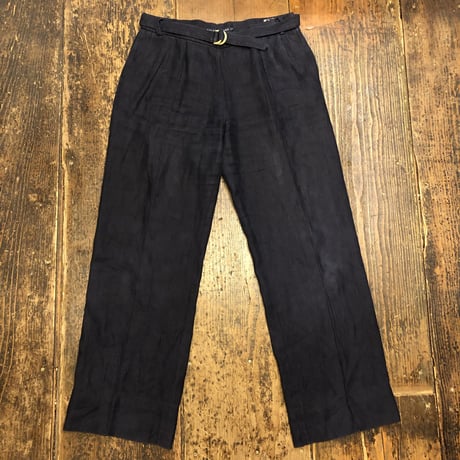[USED] RALPH LAUREN ベルトタックパンツ
