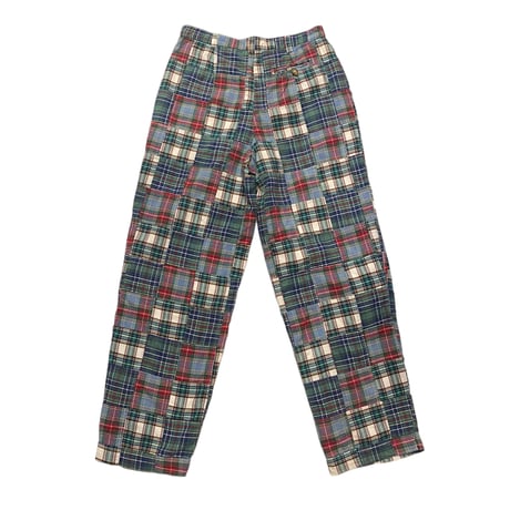 [USED] パッチワーク パンツ