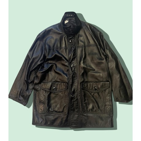 [USED] リアルレザーCAR COAT