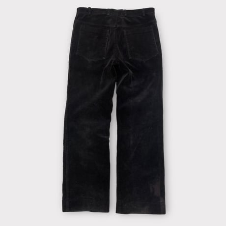 [USED] BLACK 太畝コーデュロイPANTS
