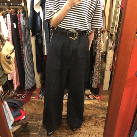 [USED]  made in JAPAN ワイドデニム♡