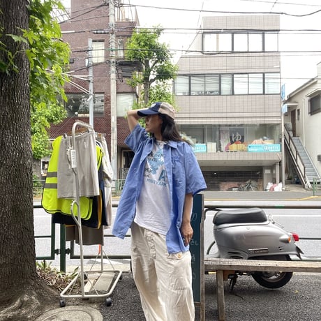 [USED]REDKAP BIG WORKシャツ POOL🏊
