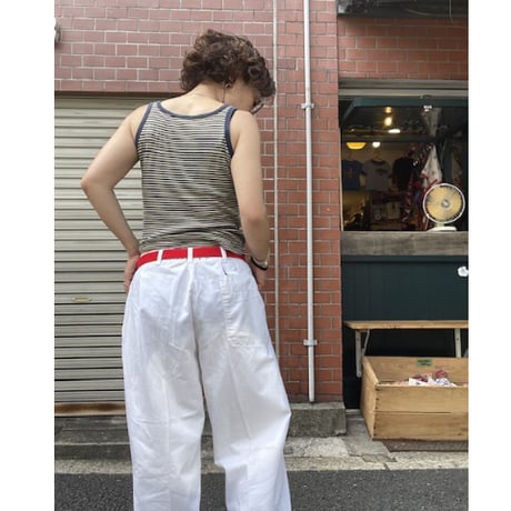 [USED] ドイツ🇩🇪WHITE WORK PANTS(B)