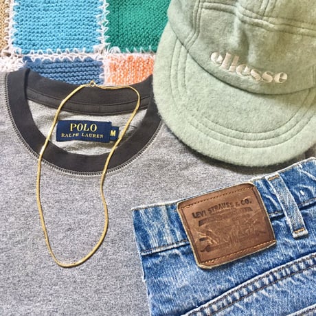 [USED] VINTAGE "ellesse" ふわふわCAP♡