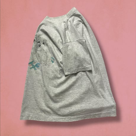 [USED] 白 シュナ パピー tee