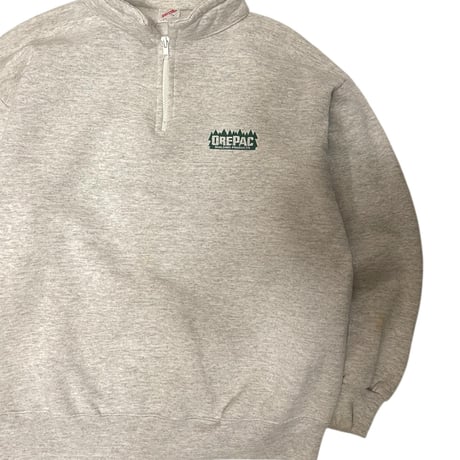 [USED] AHS GRAY ハーフジップSWEAT