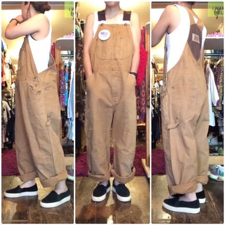 [USED] Field & Forest ダック地 オーバーオール
