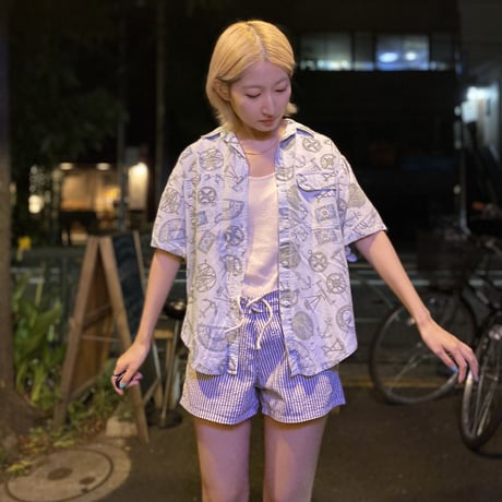 [USED] シアサッカーSHORTS♡