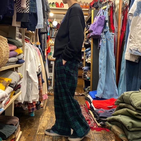 [USED] "TOMMY HILFIGER" パジャマPANTS💚