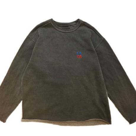 [Naughty] "LACA" CUT-OFF SWEAT SHIRT