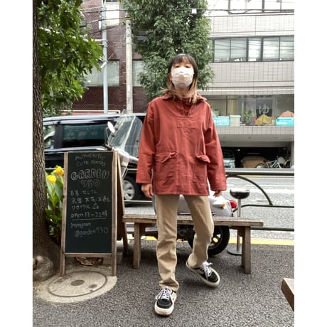 [USED] vintage レースアップスモッグ