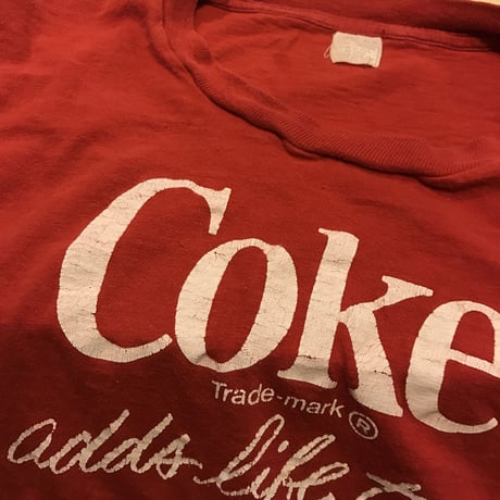 [USED] vintage Coke  TEE  made in USA