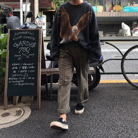 [USED] 渋CHECK スラックス♡