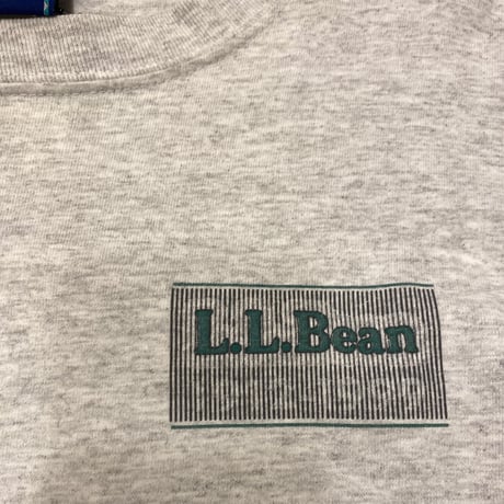 [USED] made in USA "L.L.Bean" プリントTee