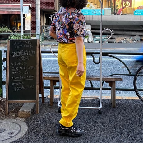 [USED] Euro WORK PANTS "YELLOW💛''