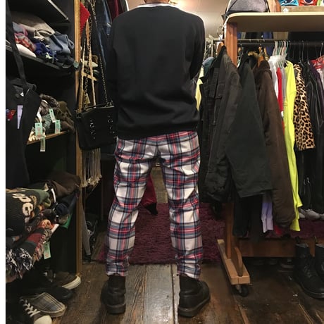 [USED] さわやか タータンチェック柄 PANTS