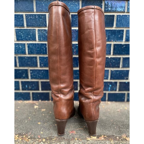 [USED] A.P.C LEATHER ロングブーツ