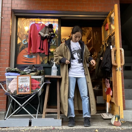[USED] ベージュロングコート