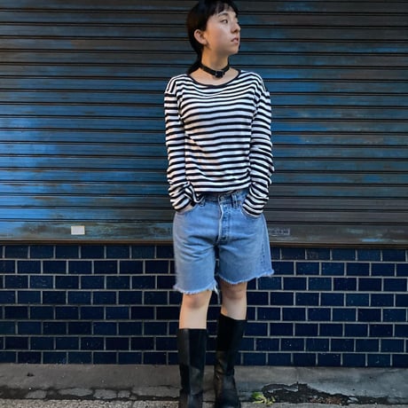 [USED] Levis 501 made in USA. cutoff