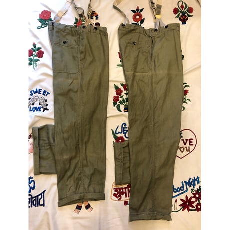 [USED] ドイツ vintage コックパンツ DEADSTOCK!