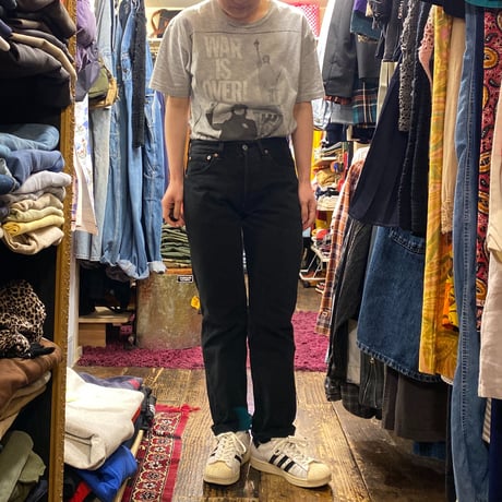 [USED] Levis 501 BLACK/ MADE IN U.S.A.