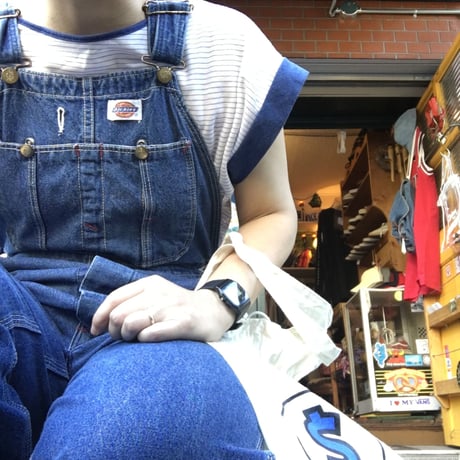 [USED] Dickies  DENIM OVERALL