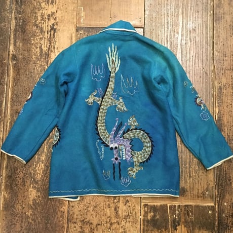 [USED] Vintageドラゴン刺繍 JKT