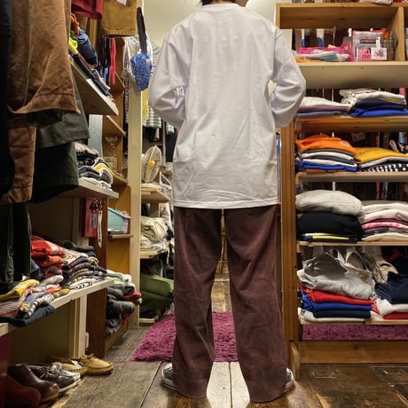 [USED] 太畝コーデュロイ PANTS 小豆色
