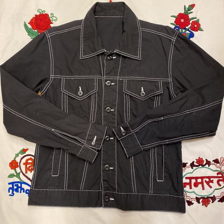 [USED] cuteステッチ🦓BLACK シャツJKT