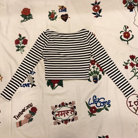 [USED] oh!gal♡ボーダーショートTOPS