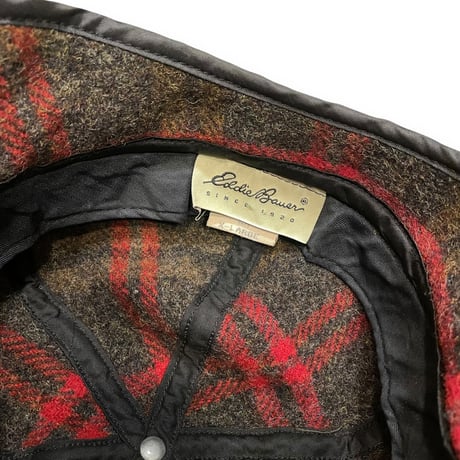 [USED] Eddie Bauer 耳あて付き WOOL CAP