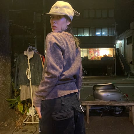 [USED] RRL Ralph Lauren 裏起毛 STONE タイダイSWEAT