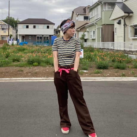 [USED] Wrangler スタプレ パンツ  "ランチャー"